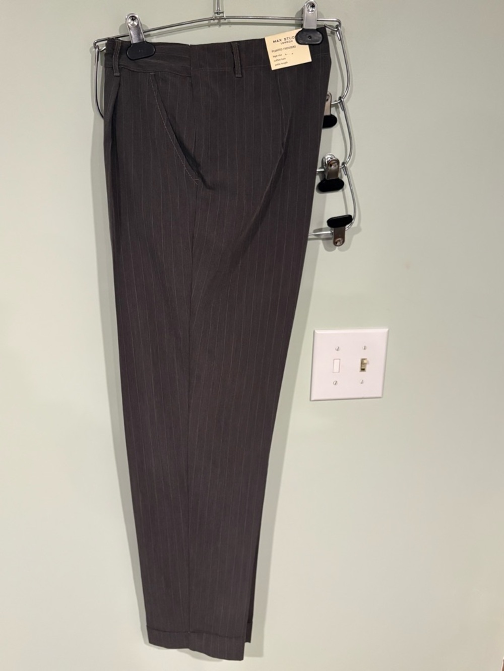 Max Studio London Pleated Trousers Women’s Smaller